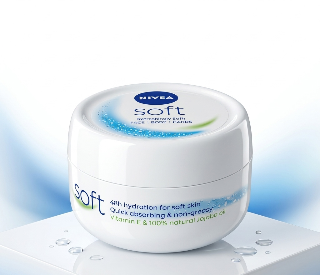 NIVEA Soft Moisturizing Cream 300ml NIVEA Soft Refreshingly Soft Moisturizing Cream 300ml