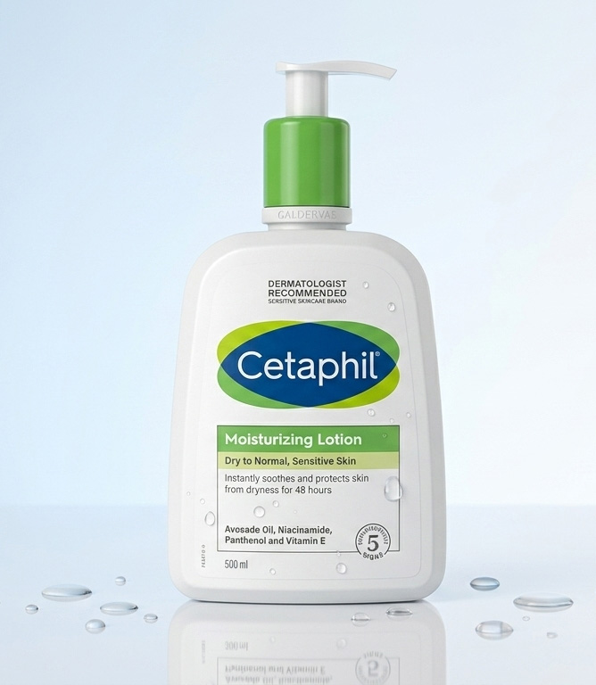 Cetaphil Moisturizing Lotion 500ml for Dry to Normal Sensitive Skin