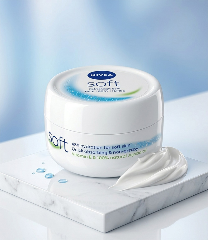 NIVEA Soft Refreshingly Soft Moisturizing Cream 300ml