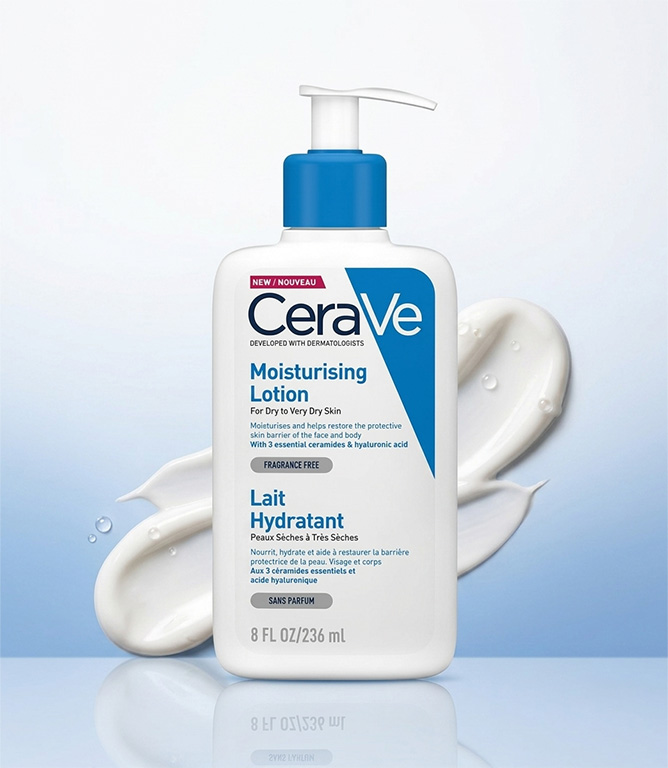 CeraVe Moisturizing Lotion 236ml for Dry to Very Dry Skin