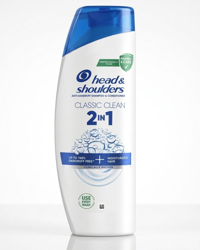 Head & Shoulders Classic Clean 2-in-1 Anti-Dandruff Shampoo + Conditioner 400ml